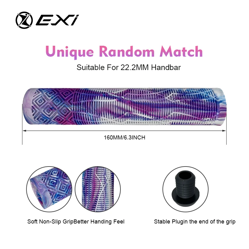 Cheapest TPR Mixed Color kick Scooter Rubber Handle Bar Grips Pro Stunt Scooter Hand Grips For Scooter