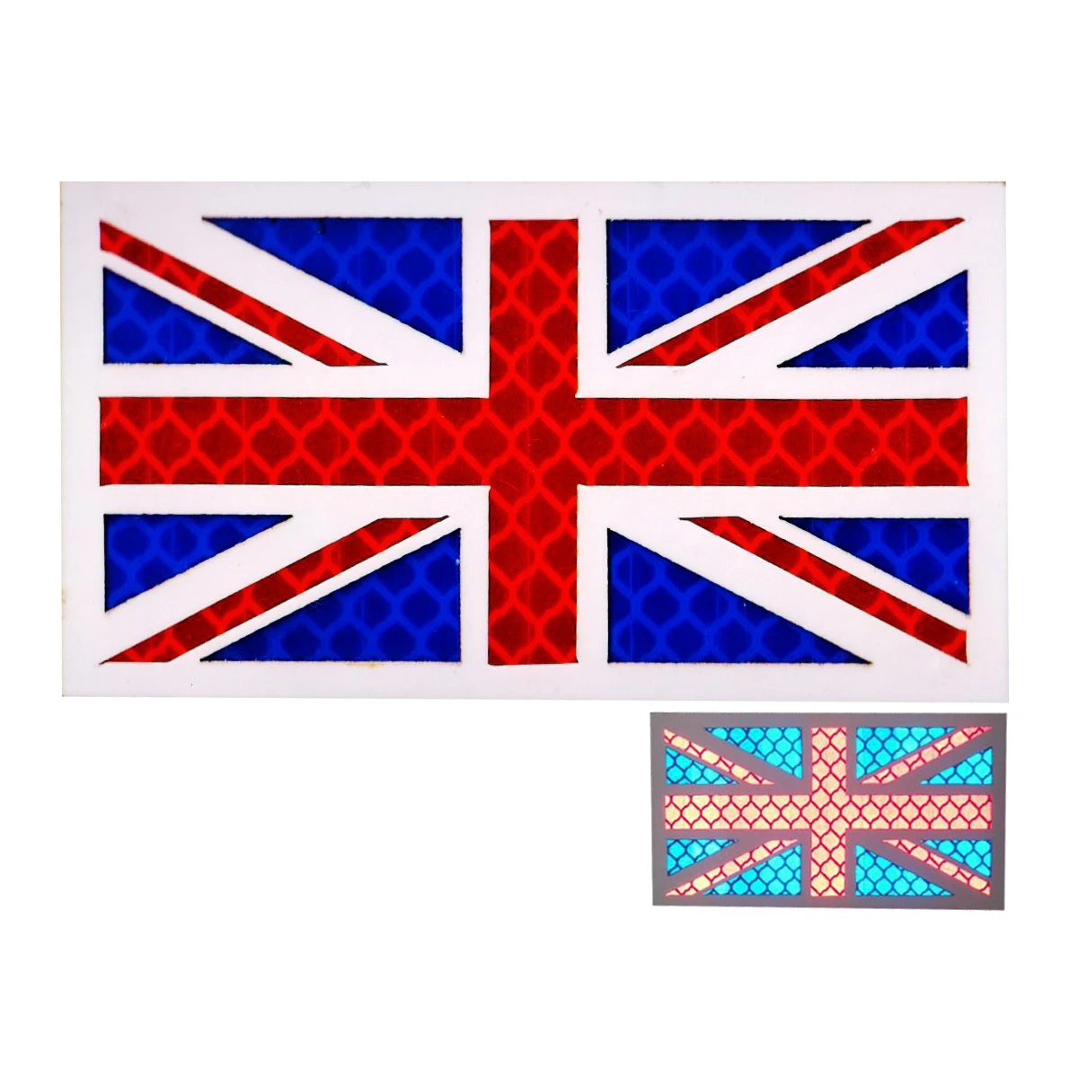 Laser England British IR Flag Dark Reflective Cloth England UK IR Patch For Tactical Uniforms Applique