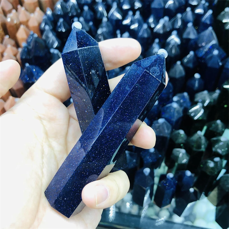 Natural+ Blue +Sand+stone +tower +Natural +Blue +Sandstone+ point+ Natural+ Blue +Sandstone +wand