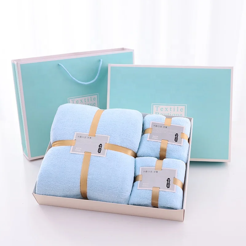 Best seller bathroom towels bath luxury microfiber towel sets