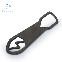 Custom zipper puller for garment steel zipper pull engrave logo for bags luggage