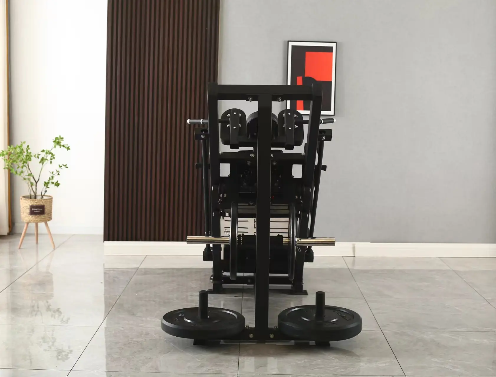 2023 Hot Selling Wholesale Strength Training Fitness Equipment 45 Degree Leg Press And Hack Squat 2 In 1 Gym Equipment