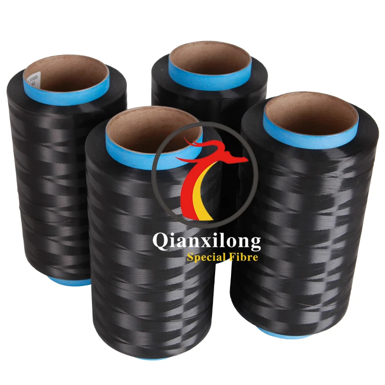 QainXiLong высокопрочная низкоудлиненная черная 200D UHMWPE волокнистая пряжа