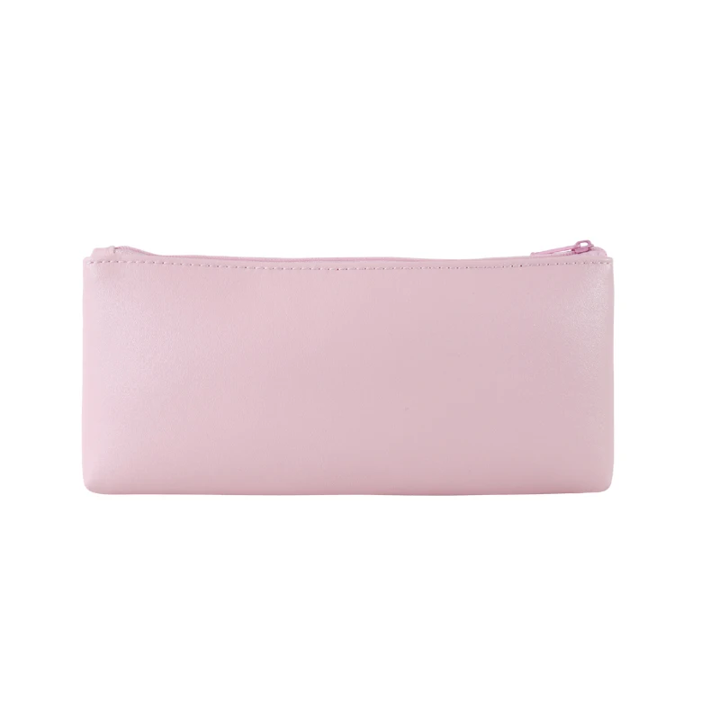 Pencil Bag Pen Case Felt Students Stationery Pouch Zipper Bag for Pens