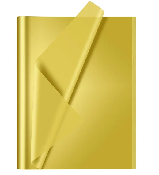 Tissue Paper Bulk Metallic gold rose gold silver Paper Gift Wrapping Accessory Wrap for DIY Fringes Shredded Fill Confetti