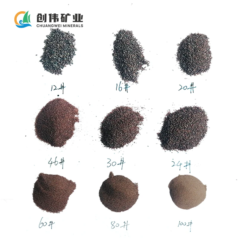 wholesale best price sino natural garnet sand 80 mesh for water high temperature resistance sand garnet  Water Knife Sand