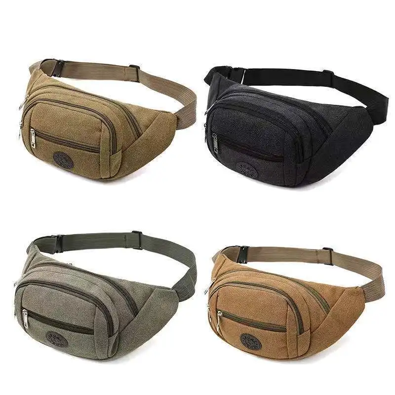 Union Deal Custom Logo Wholesale Promotional Sports Running Waterproof Sling Cross Body Adjustable Belt Fanny Pack Waist Bag