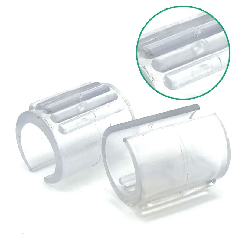 Sled Chair Glides PVC Rectangle Chair Legs Tips Nonslip Floor Protectors Sled Base Chair Glide