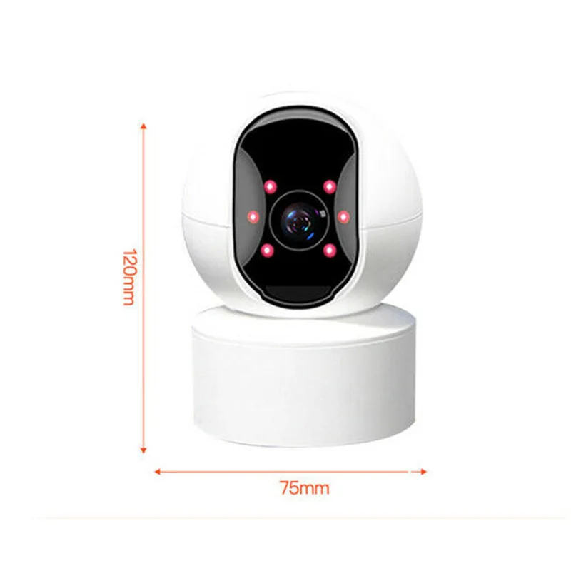 1080P Rechargeable Battery Dome Camera IP Camera with Night Vision and Voice Intercom