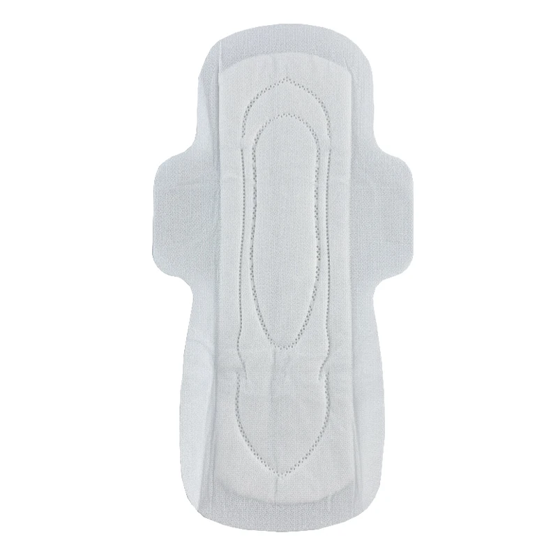 
In stock super thin breathable women maternity pad wholesale soft cotton disposable sanitary napkin 