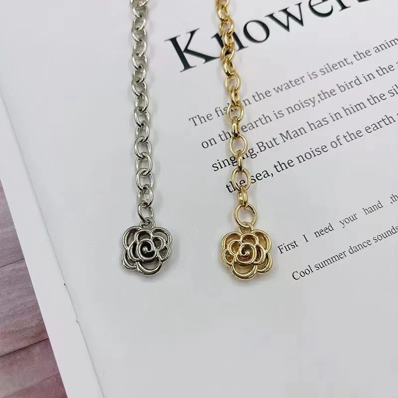 Ladies Fashion Accessories Luxury Designer High Quality Silver Metal Chain Waist Belts for Women body chain for dress