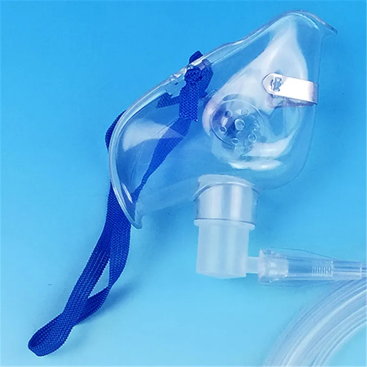 Medical Adult Medium Concentration Oxygen Mask For Facial