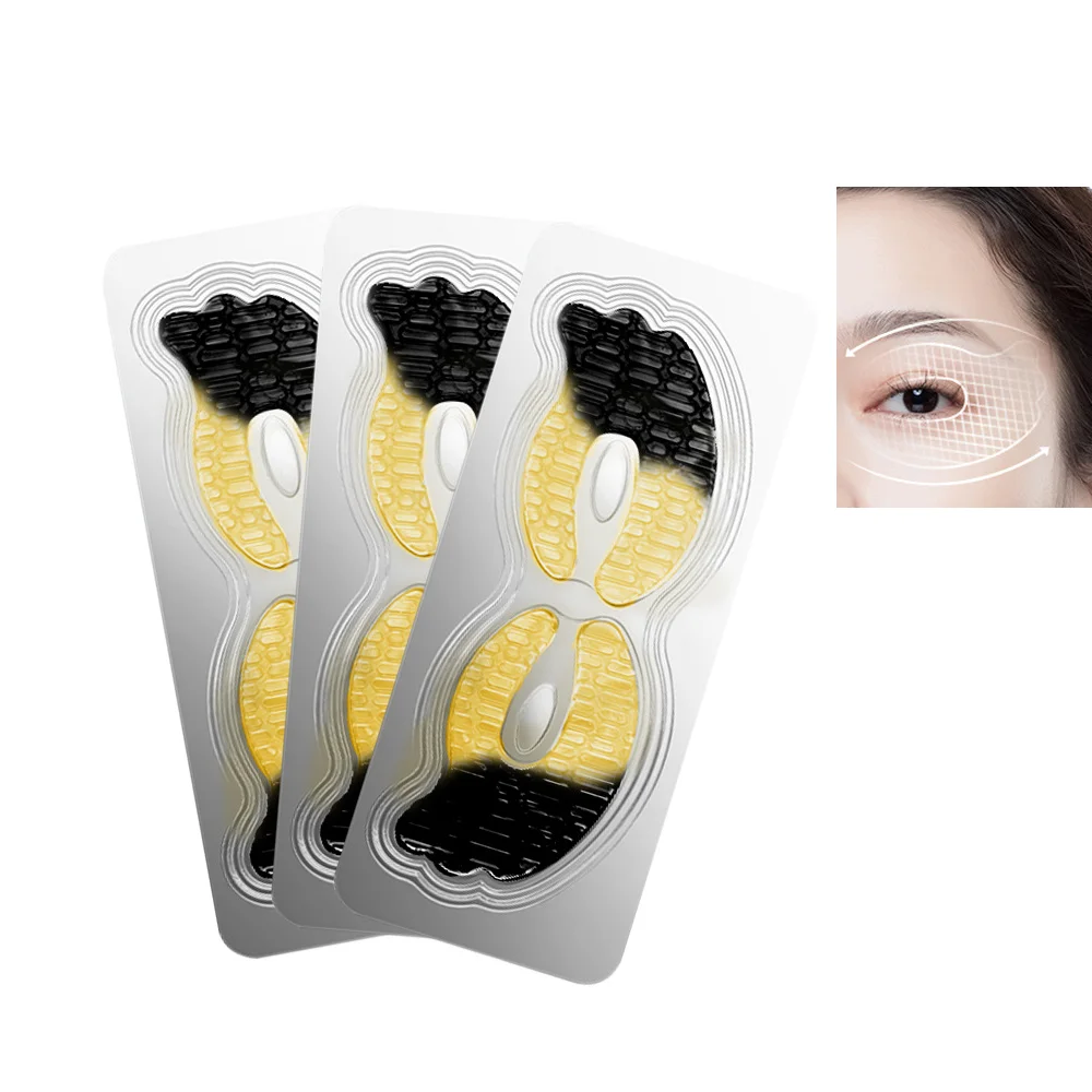 OEM/ODM anti aging anti wrinkle eyemask gel 24k gold collagen patches under the eye parches hidrogel eye mask