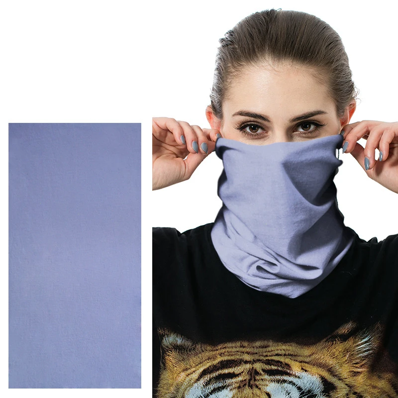 Classic design red black white solid color custom paisley bandana headwear upf50 tube seamless neck gaiter in stock