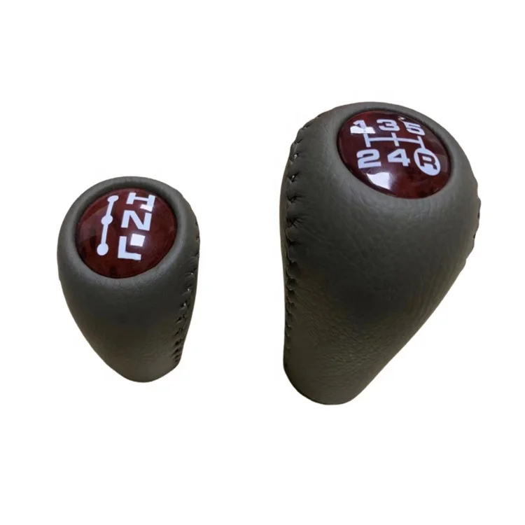 Black Gray Wooden Car Manual Gear Shift Knob for Toyota  Land Cruiser LC70 pickup fj79 accessories parts