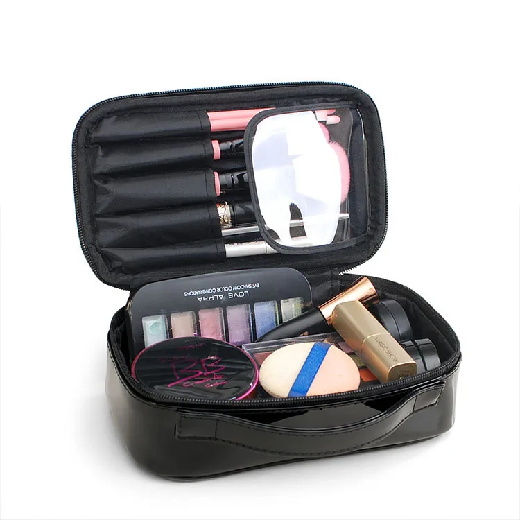 
Professional Cosmetic Case Makeup Brush Organizer Makeup Artist Case 