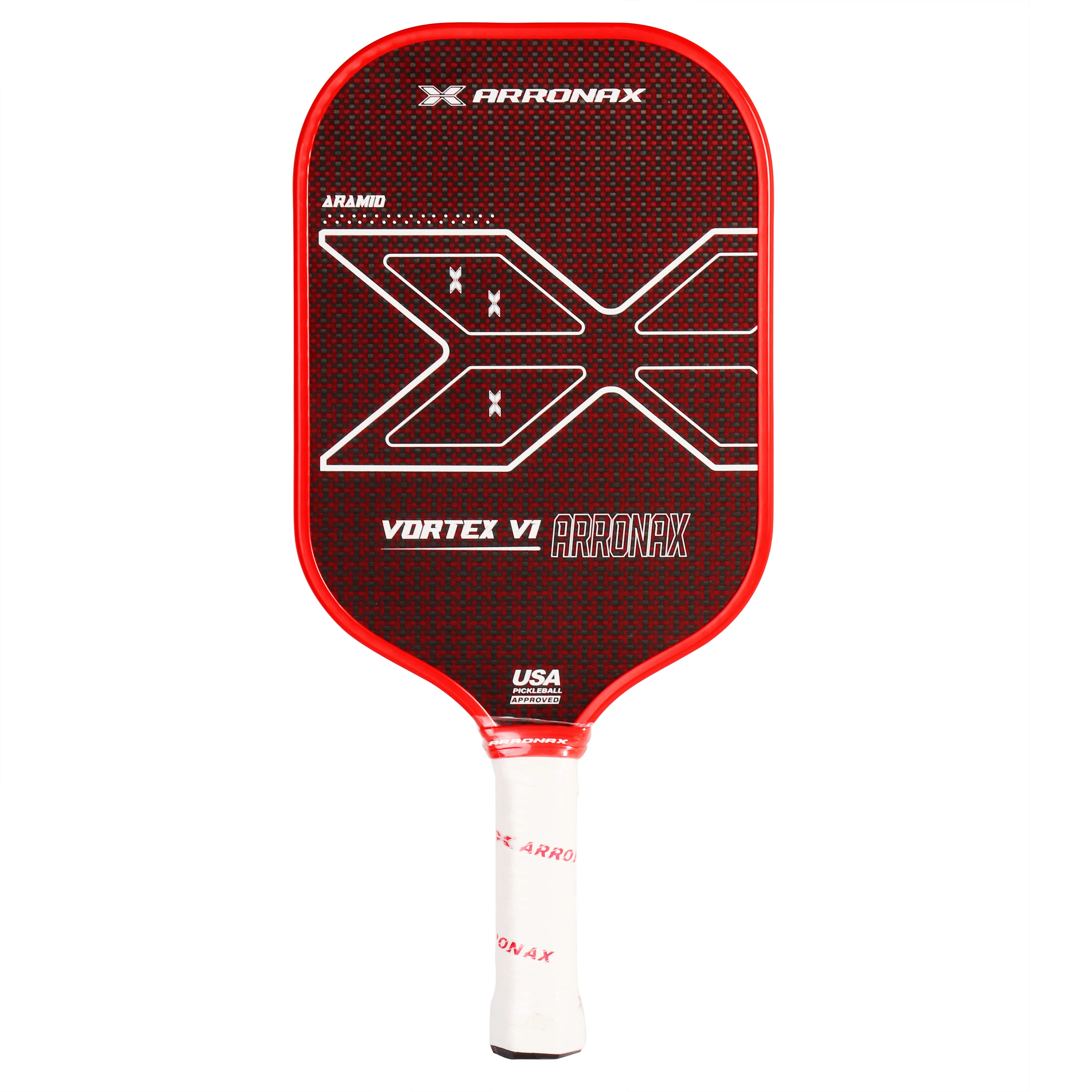 Термоформованная Смешанная арамидная ракетка из углеродного волокна Pickleball с текстурой высокой резистивкой совместимой USAPA для пиклбола