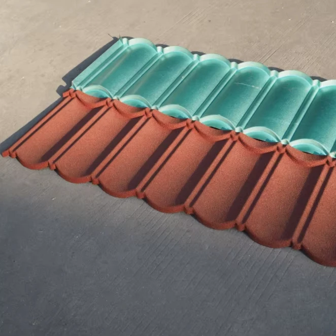 Prime Customized Stone Coated Metal Roof Tiles Galvanized Corrugated Steel Sheet roof