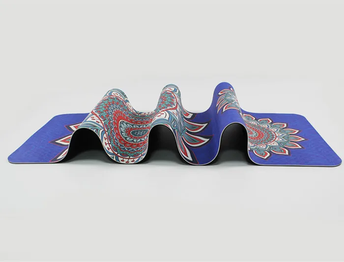 YMT-001 Special Hot Selling Eco Friendly 4mm/5mm/6mm Full Colored Printing TPE Yoga Workout Mat