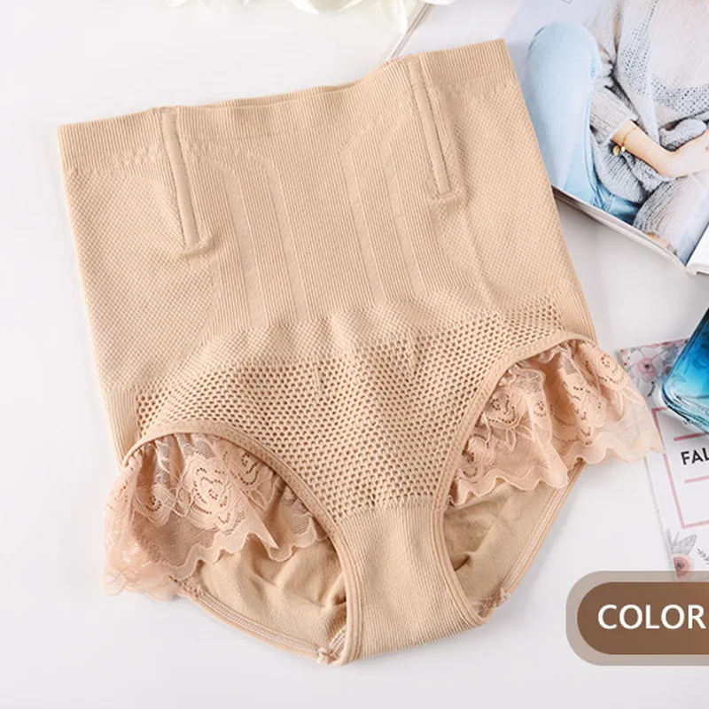 Top Sale Soft for Women Factory Price Comfortable Lace High Waist Butt Lifter Tummy Control Panties Bodyshaper