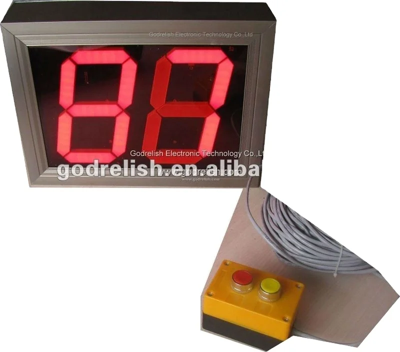 Godrelish  New design  Led counter with button