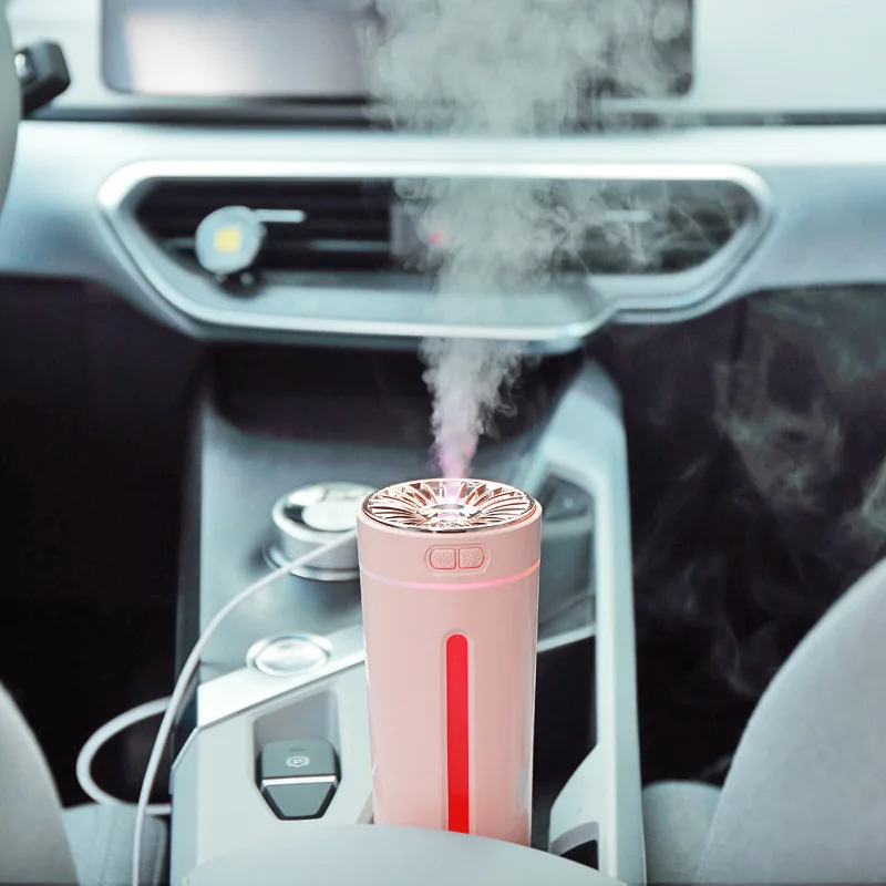 OEM Portable Desktop USB Portable Diffuser Mini Car Aroma Ultrasonic Air Humidifier For Dry Skin Home Bedroom cool mist