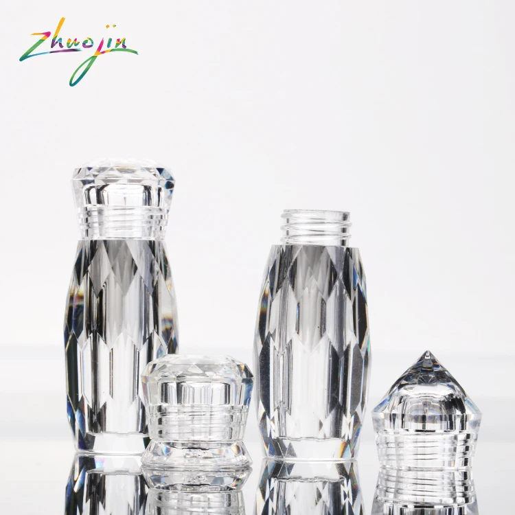 ZHUOJIN 10g Hot sale 3D nail decals jewelry beautiful shine nail art rhinestones decoration with transparent round shape bottle