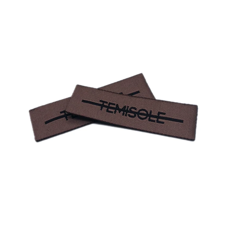 Woven Iron on Fabric Label for Clothes