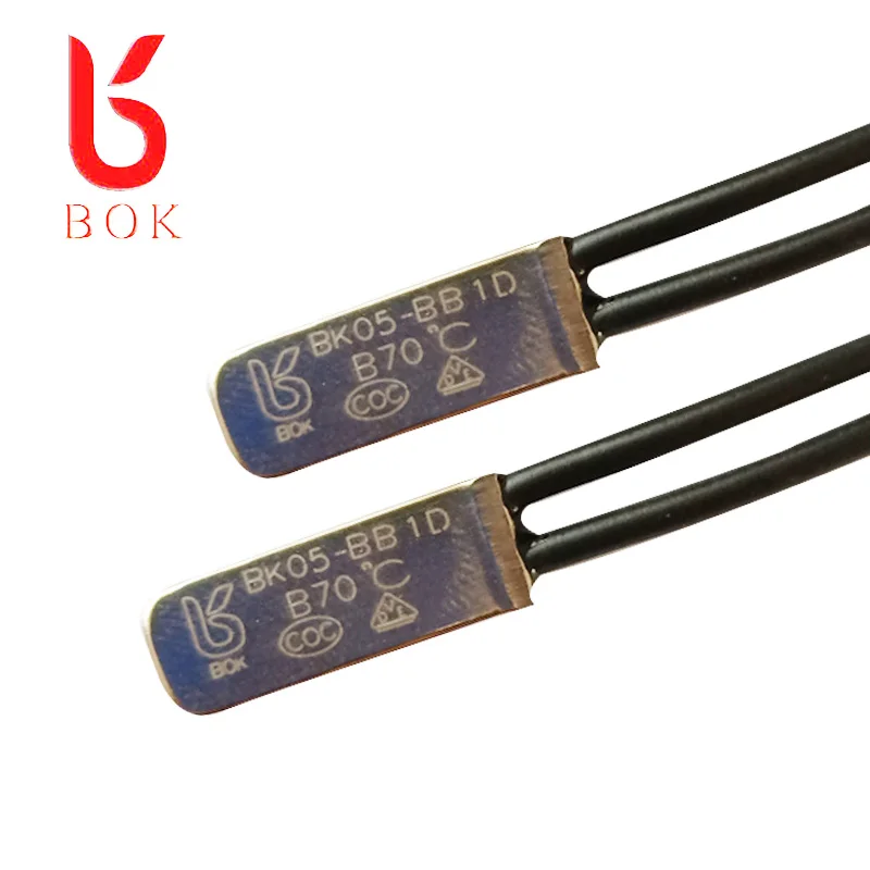 Термоконтроль металлический корпус объем 20*8*4 мм нормально закрытый 10A 130c KSD9700 биметаллический термопереключатель двигателя