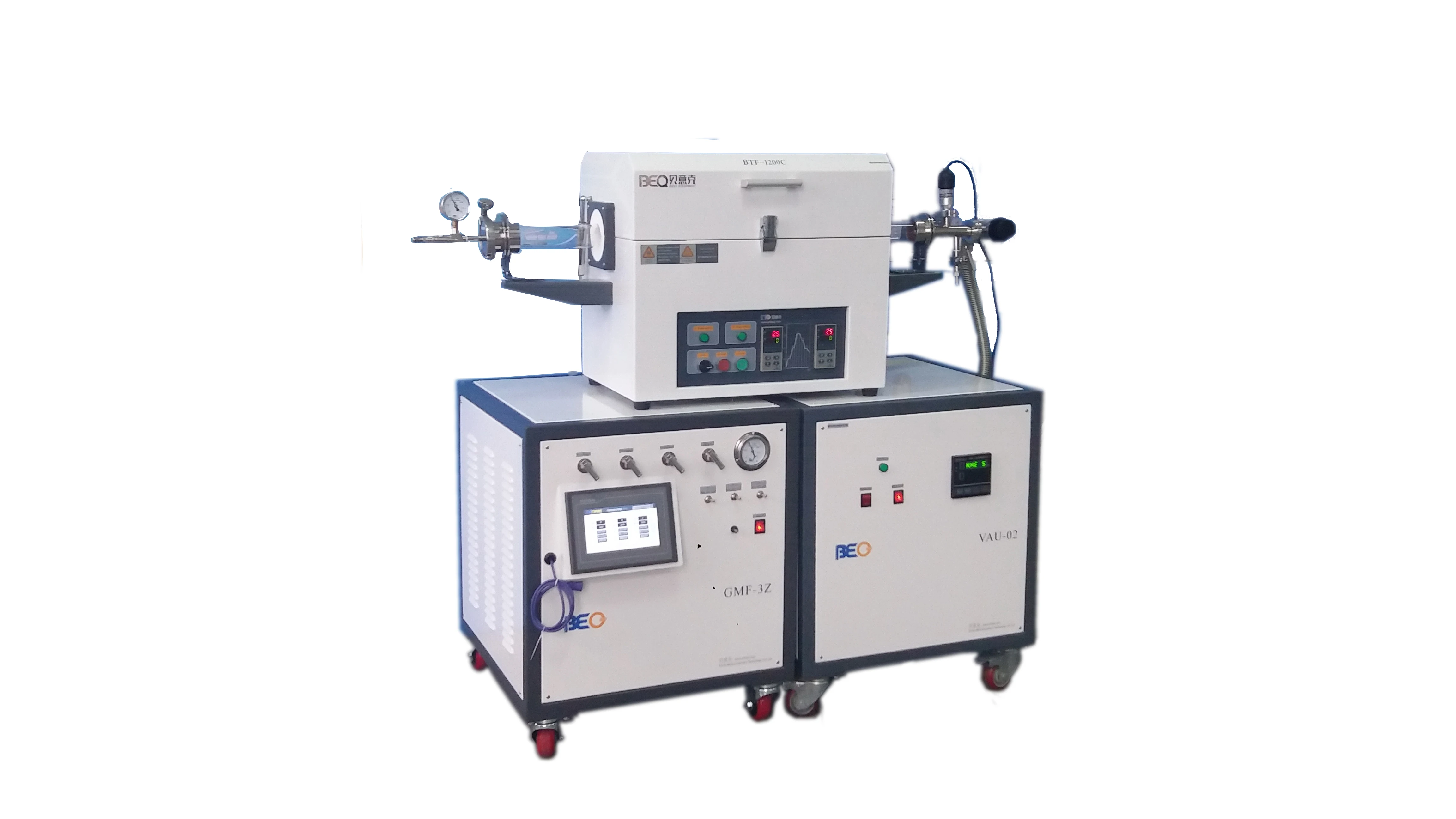 
chemical vapor deposition system quartz tube furnace 