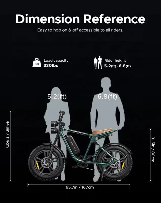 US EU UK Ready to Shipping Engwe M20 13AH/26AH 750W Retro Electric Bike 20 Inch Fat Tire Ebike Dual Suspension Mountain Bicycle