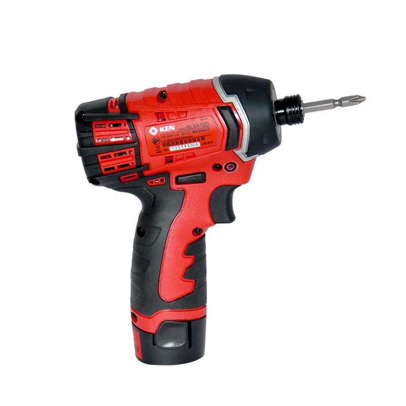 Электрическая дрель-шуруповерт KEN BL6412D с литиевым аккумулятором