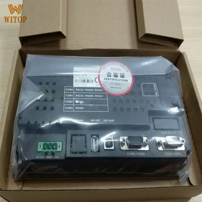 Kinco HMI GL043 сенсорный экран 7 дюймов 800*480 Ethernet 1 USB-интерфейс обновления