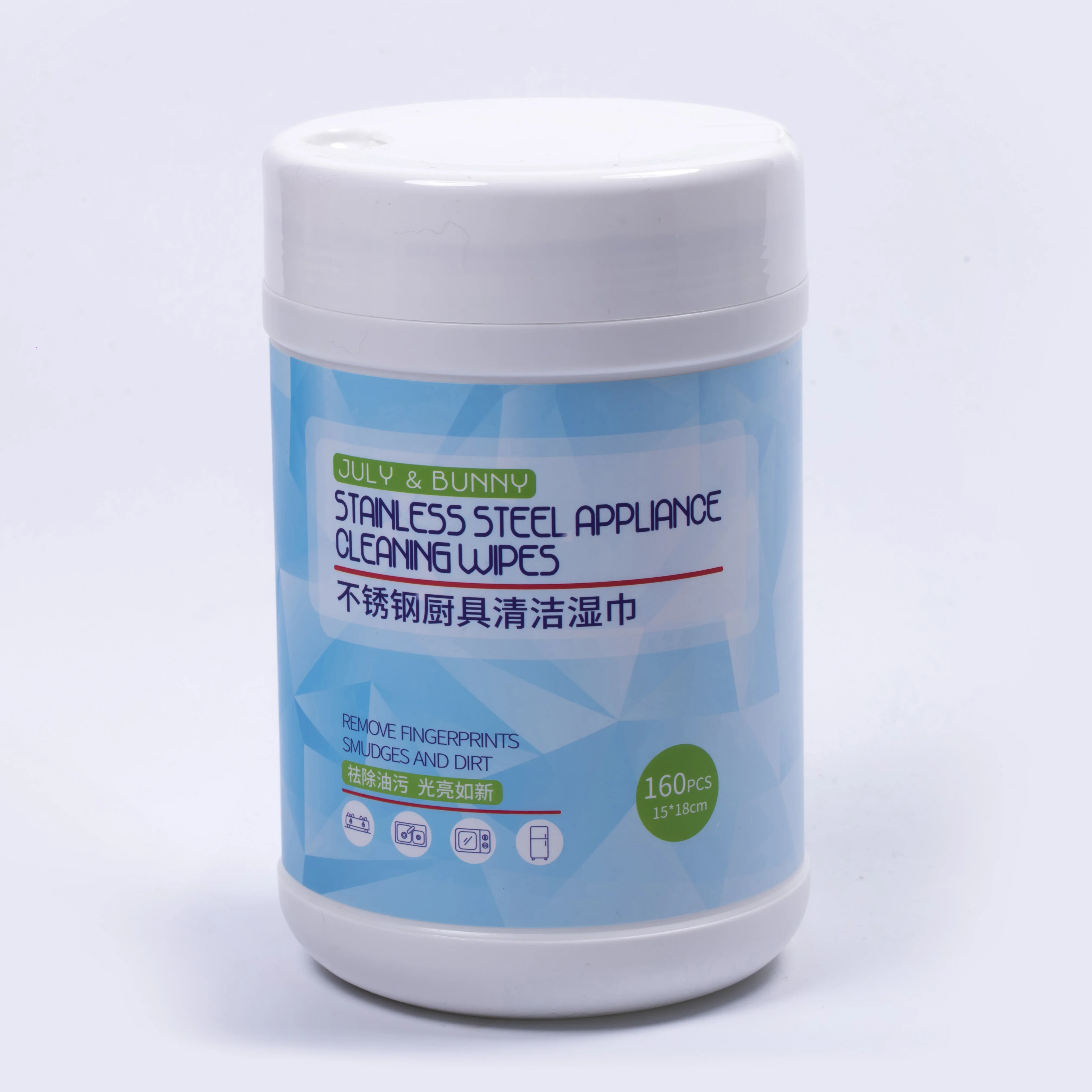 Дезинфицируйте органические влажные салфетки, влажные салфетки для очистки кожи чистой водой, консервированные кухонные чистящие салфетки