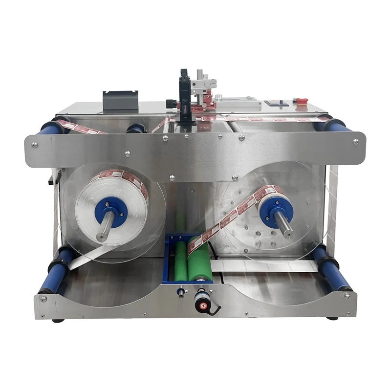 High Speed Fully Automatic Coding Rewinding Machine Platform Label Rewinding Coding Machine Fully Automatic