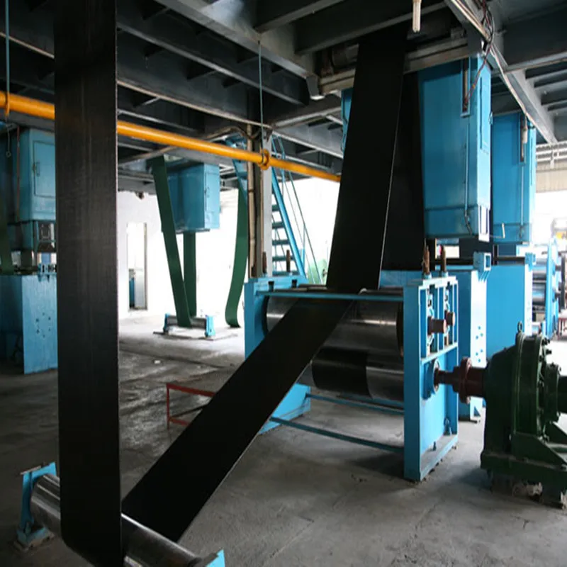 Rubber flat conveyor belt gravel cement plant stone coal mine