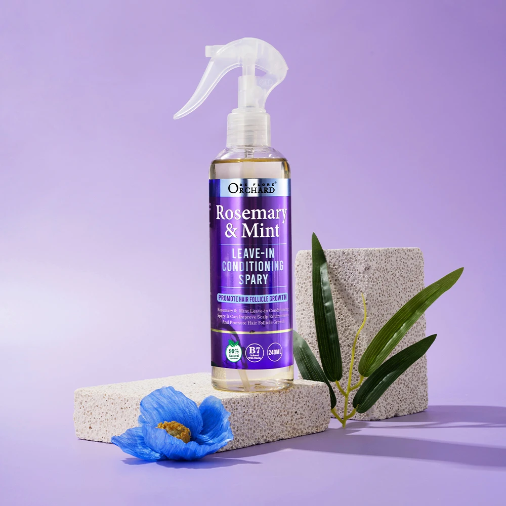 Новое поступление улучшите кожу головы и рост волосяного фолликула розмарина мятного лака Кондиционирующий лак для волос