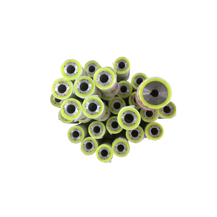 Professional Customized Polyurethane Roller Rubber Silicone Grooving Roller