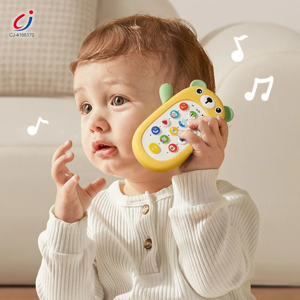 Детский мобильный телефон с силиконовым рукавом