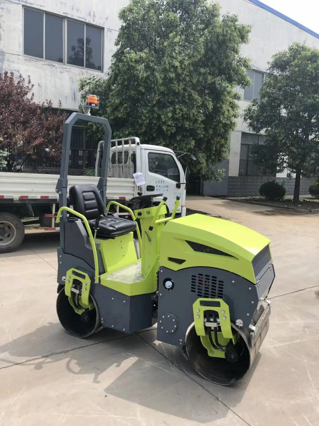 Road Roller CE Diesel Vibratory Mini Soil Compactor, Road Roller Compactor