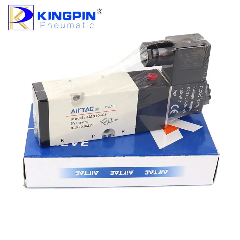 Solenoid Valve 3A110-06NC 3A210-08NO 3A310-10 08 Original airtac pneumatic three-air control valve