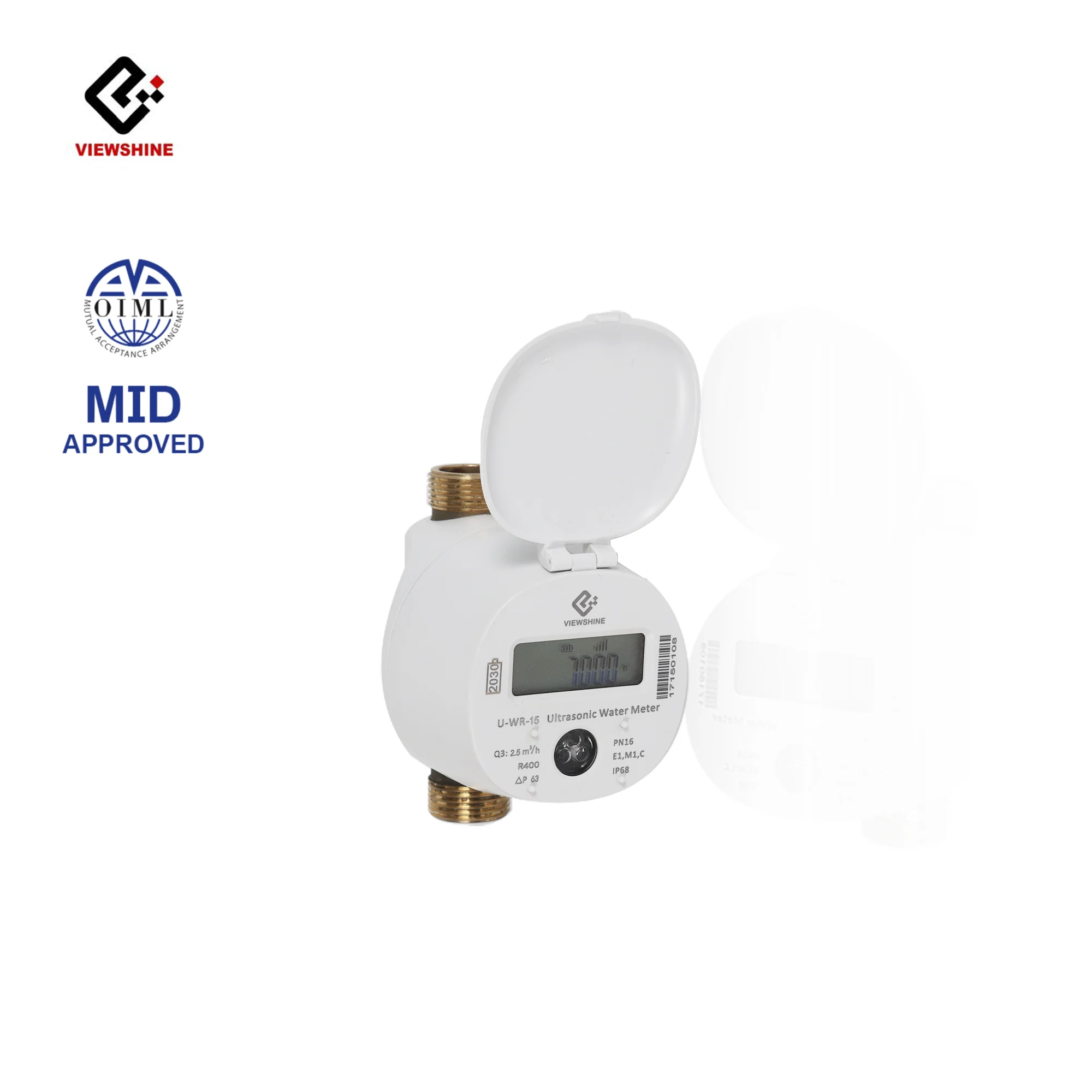 
OIML R49 LoRaWAN Residential Ultrasonic Smart Water Meter 