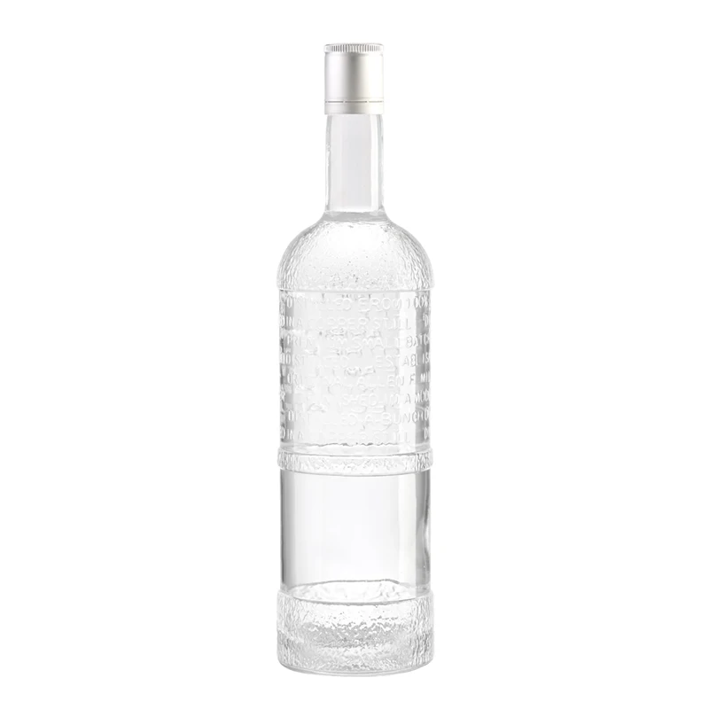 Wholesale  Best price  shandong custom 700ml glass bottles China factory for liquor   whisky