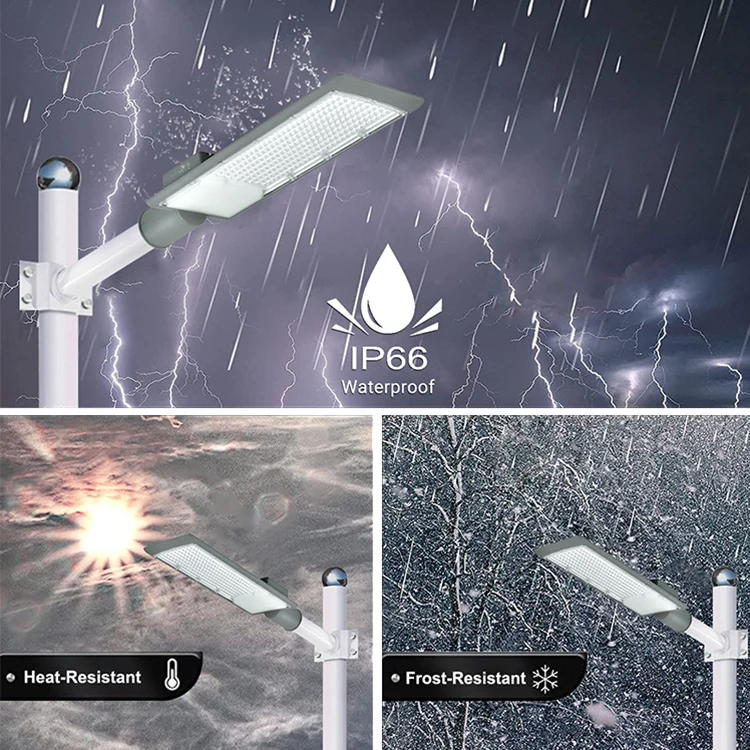 Streetlight Aluminum Ip66 Outdoor Waterproof Street Lamp 30w 50w 100w 150w 200w Led Street Light