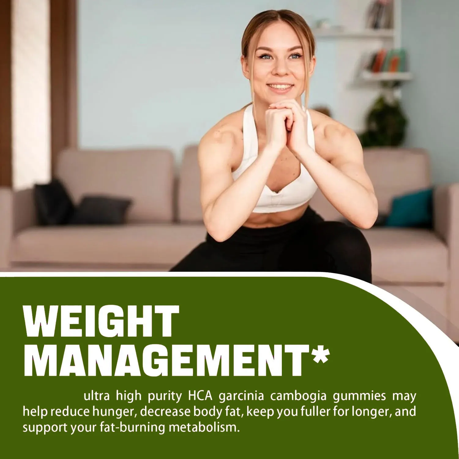 OEM ODM Organic Slimming Garcinia Cambogia Gummies Vegan Herbal Supplement for Weight Management Dosage Form Gummy Candy