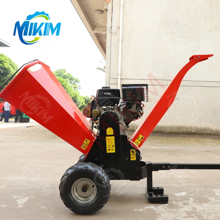 China Factory Price Tree Shredder Log Wood Crushe Mulcher Chipper Branch Wood Chipper Shredder