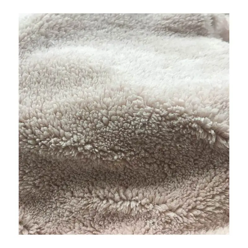 200gsm sherpa fleece used for bonded garment fabric