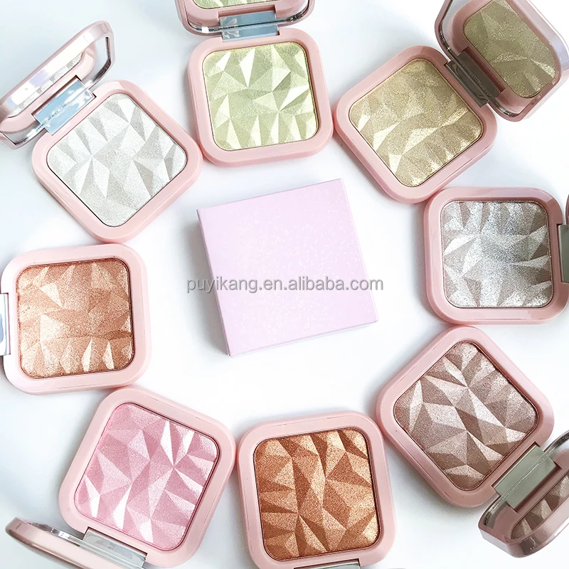 Hot selling luxury face loose highlighter powder