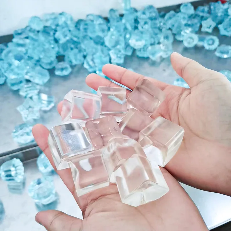 Syh497 Squishy Squeeze Toys Party Favors Anti Stress Fidget Toys for Kids Kawaii Ice Cube Squishy Toys