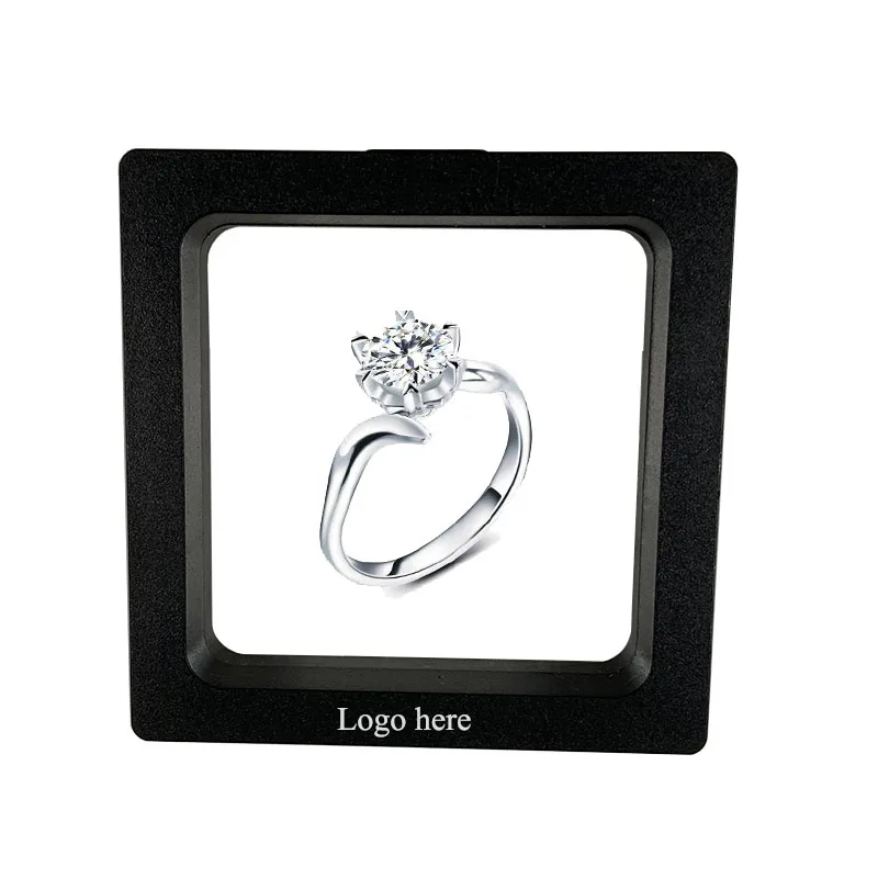 Custom Logo Printed Jewelry Box Wholesale Ring Boxes